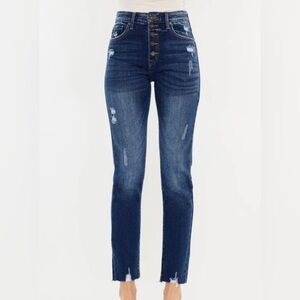 Kancan | Kelsey High-rise Cigarette Jeans